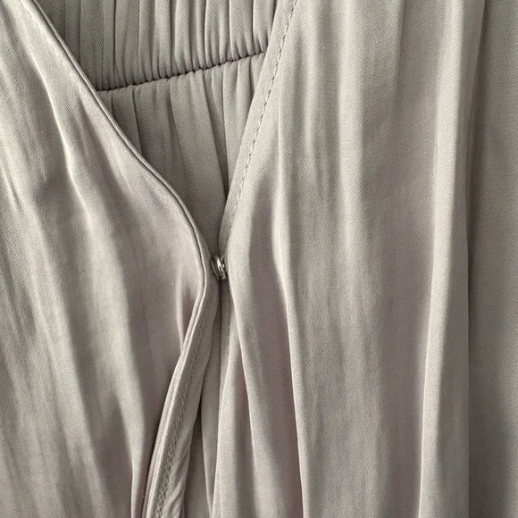 Current Air Women's Sz Small Light Purple Long Sleeve Satin Top Good Condition - Picture 5 of 8